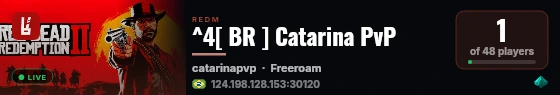 ^4[ BR ] Catarina PvP  live status badge