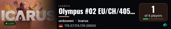 Olympus #02 EU/CH/4059 by g-portal.com live status badge