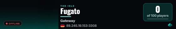 Fugato live status badge