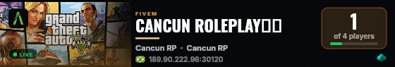 CANCUN ROLEPLAY🌈🌈 live status badge