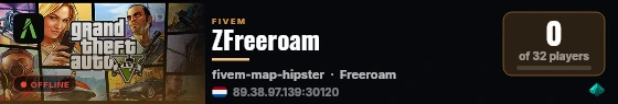 ZFreeroam live status badge