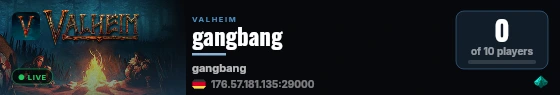 gangbang live status badge