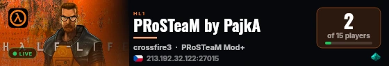 PRoSTeaM by PajkA live status badge
