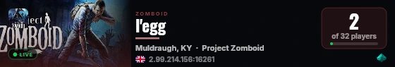 l'egg live status badge