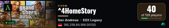 ^4HomeStory live status badge
