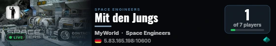 Mit den Jungs live status badge