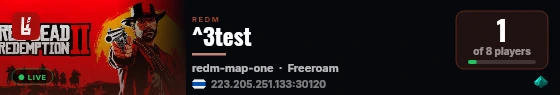 ^3test live status badge