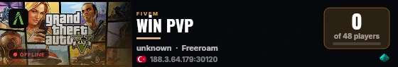 WİN PVP live status badge