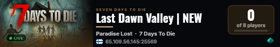 Last Dawn Valley | NEW live status badge