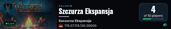 Szczurza Ekspansja live status badge