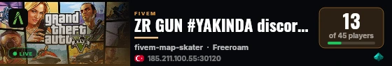 ZR GUN #YAKINDA discord.gg/zrgunpvp live status badge