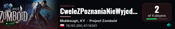 CweleZPoznaniaNieWyjedziecie live status badge