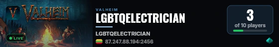 LGBTQELECTRICIAN live status badge