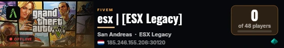 esx | [ESX Legacy] live status badge