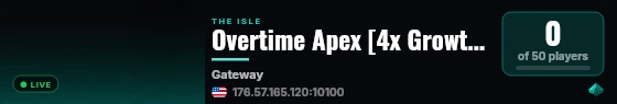 Overtime Apex [4x Growth/Garage/Casual/Busy Life] live status badge