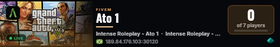 Ato 1 live status badge