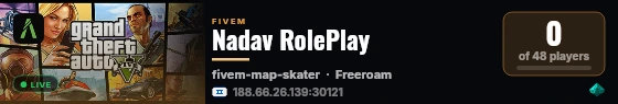 Nadav RolePlay live status badge