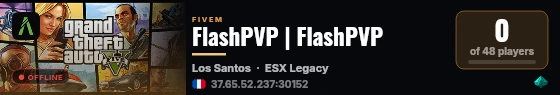 FlashPVP | FlashPVP live status badge