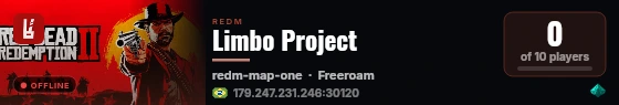 Limbo Project live status badge