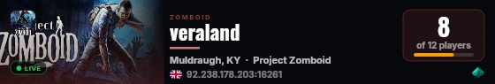 veraland live status badge