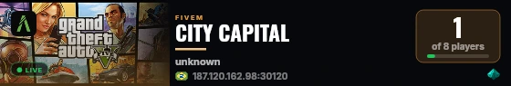 CITY CAPITAL  live status badge