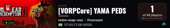 [VORPCore] YAMA PEDS live status badge