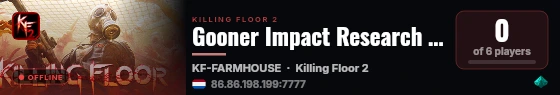 Gooner Impact Research Initiative live status badge