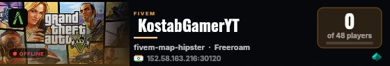  KostabGamerYT live status badge