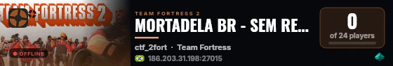 MORTADELA BR - SEM REGRAS live status badge