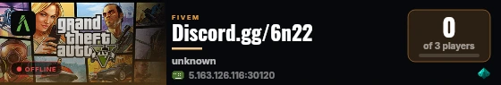 Discord.gg/6n22 live status badge