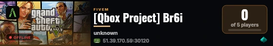 [Qbox Project] Br6i live status badge