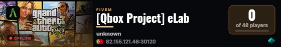 [Qbox Project] eLab live status badge