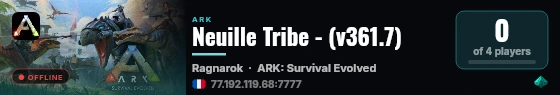 Neuille Tribe - (v361.7) live status badge