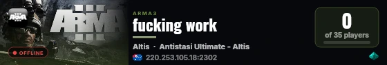 fucking work live status badge