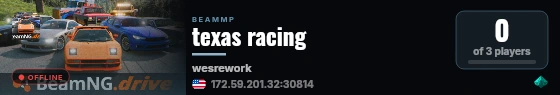 texas racing live status badge