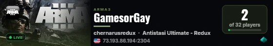 GamesorGay live status badge