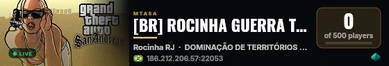 [BR] ROCINHA GUERRA TOTAL | ARMAS REAIS | DOMINAÇÃO DE TERRITÓRIOS | VEM PRO TIRO live status badge