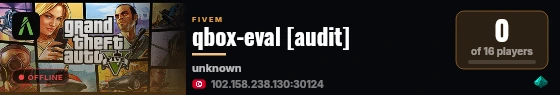 qbox-eval [audit] live status badge