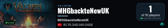 MHGbacktoNewUK live status badge