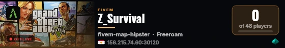 Z_Survival live status badge