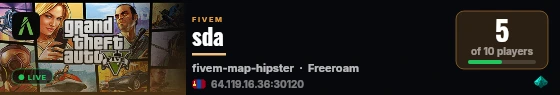 sda live status badge