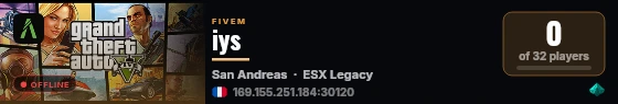 iys live status badge