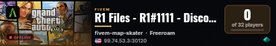 R1 Files - R1#1111 - Discord.gg/R1 live status badge