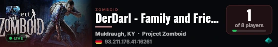 DerDarl - Family and Friends live status badge