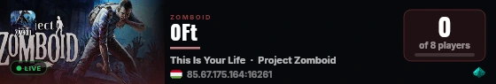 0Ft live status badge