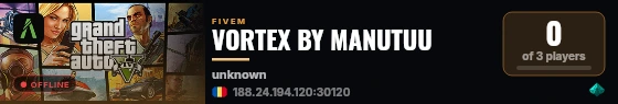 VORTEX BY MANUTUU live status badge