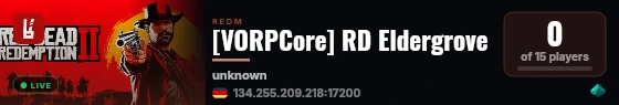 [VORPCore] RD Eldergrove live status badge