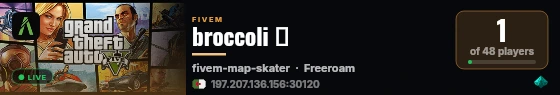 broccoli 🥦 live status badge