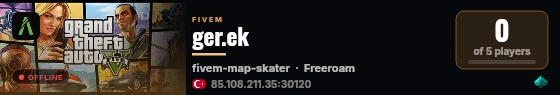 ger.ek live status badge