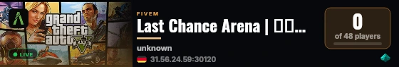 Last Chance Arena | لاتس تشانس ارينا live status badge